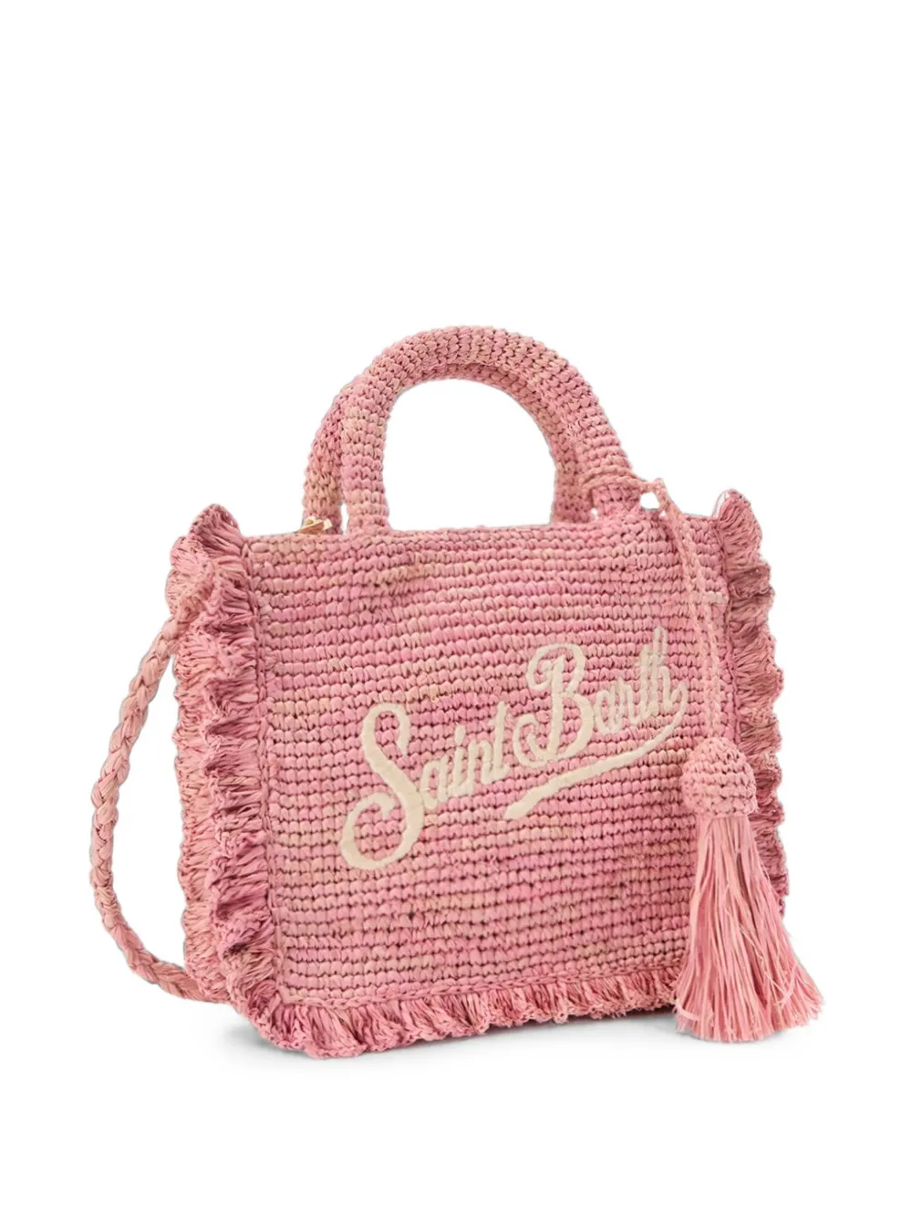 MC2 Saint Barth Volant mini-handtas Roze