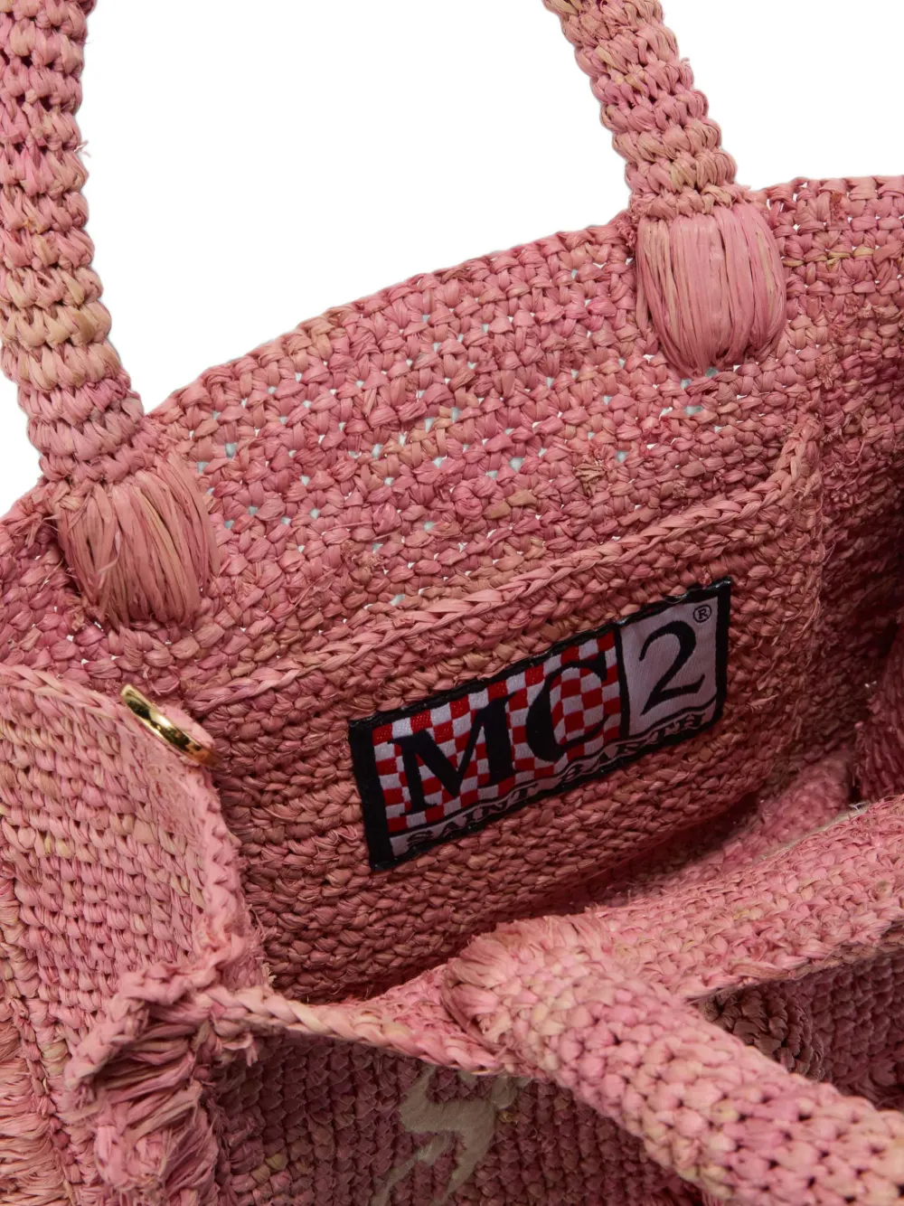 MC2 Saint Barth Volant mini-handtas Roze