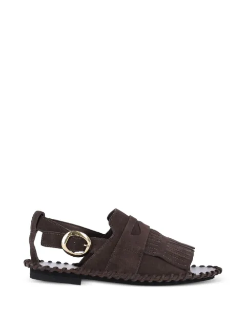Alexander Hotto fringe-detail buckled sandals