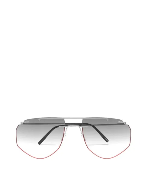Silhouette Titan Minimal Art geometric-frame sunglasses
