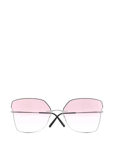 Silhouette Titan Minimal Art geometric-frame glasses