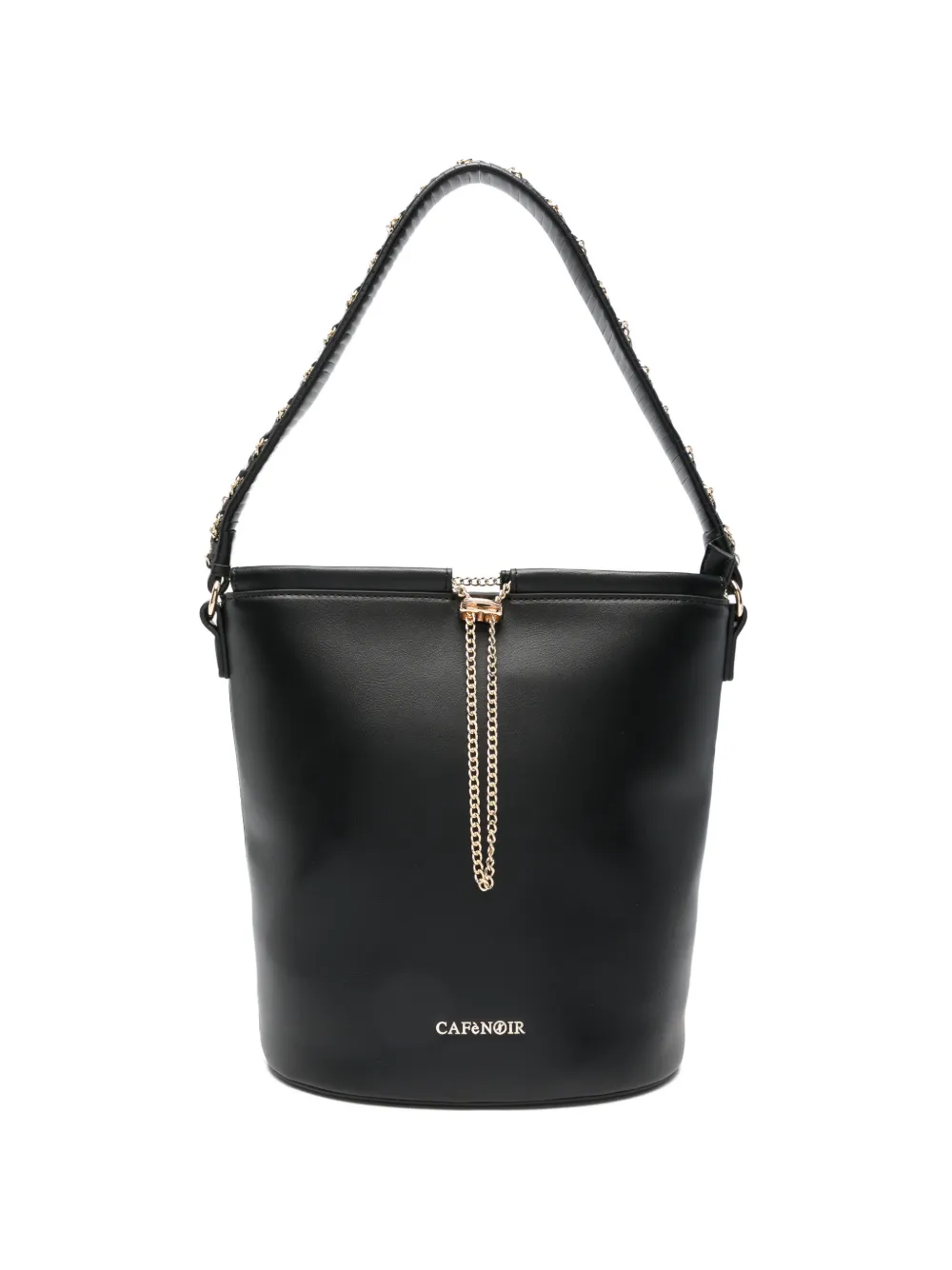 CAFèNOIR Borsa a secchiello con catena - Nero