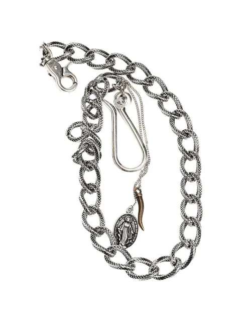 D'amico charm-detail chain keychain
