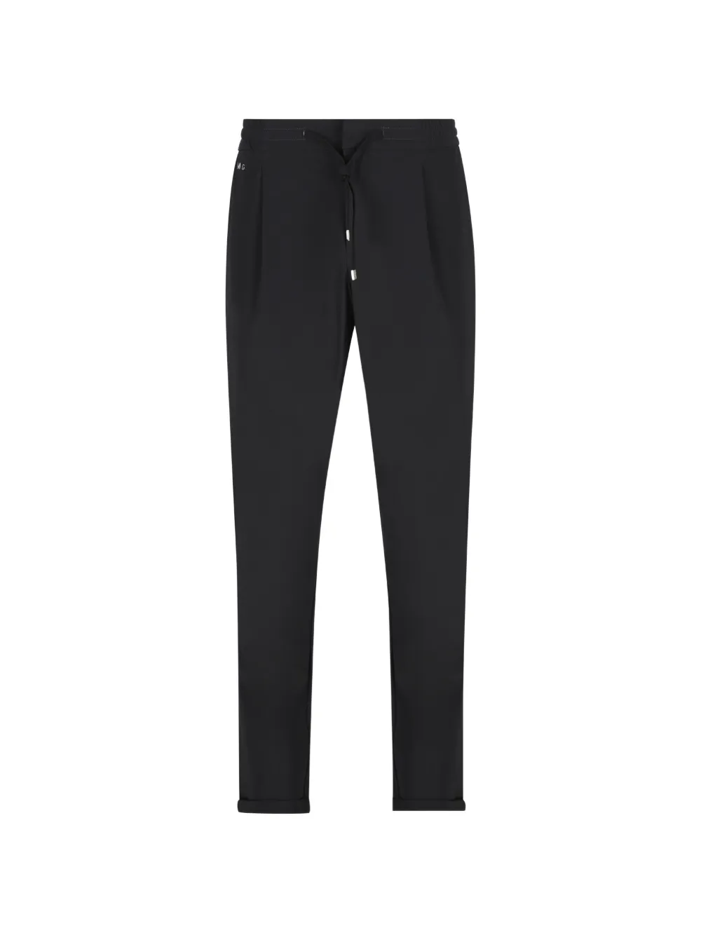 Sartoria Tramarossa Alvise Tecs drawstring-waist stretch-design trousers - Nero