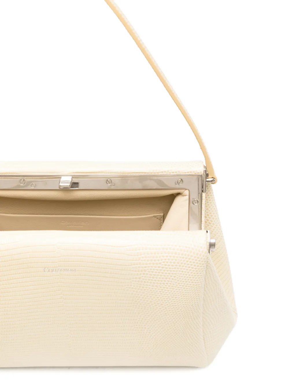 Calvin Klein Tina schoudertas met logoprint Beige