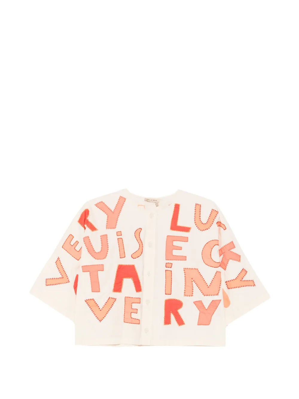 Stella Nova short-sleeves shirt - Toni neutri