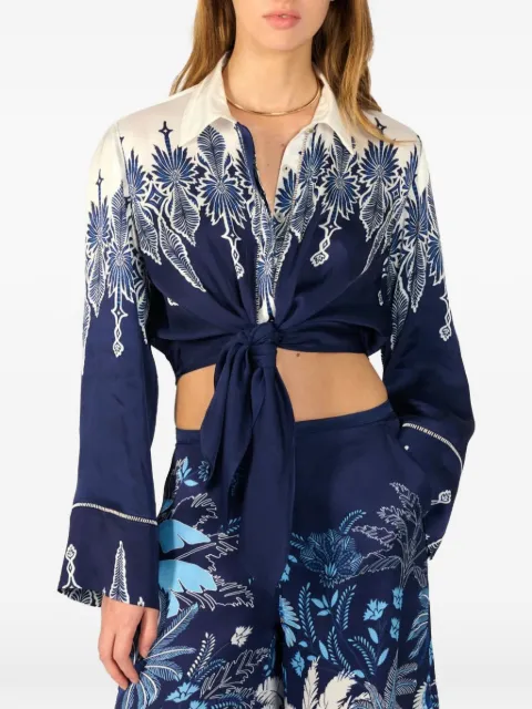 Poupette St Barth Sidonie floral-print shirt