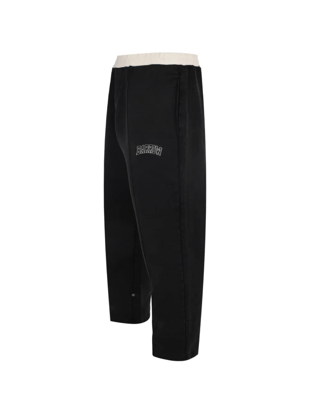 BARROW Trainingsbroek met geborduurd logo Zwart