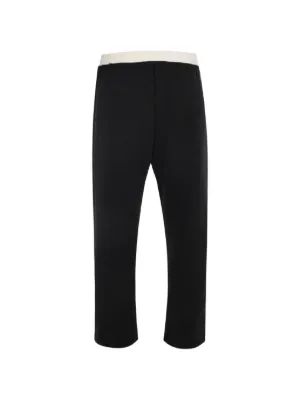 Adidas Pinstripe side-stripe Track Pants | Black | FARFETCH