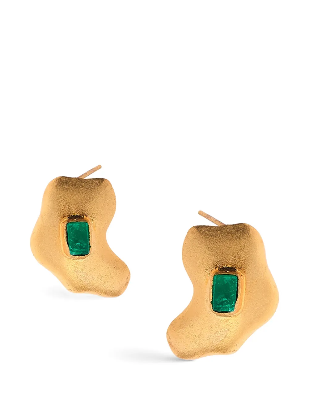 FENOMENA Orecchini Muzo con smeraldo - Oro