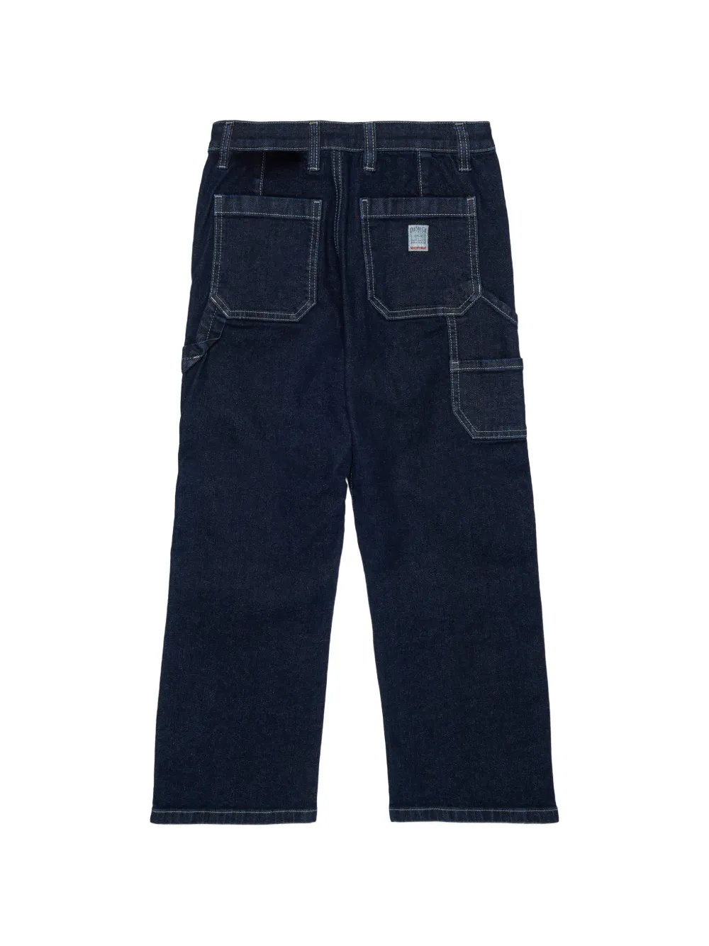Diesel Kids Jeans met contrasterend stiksel Blauw