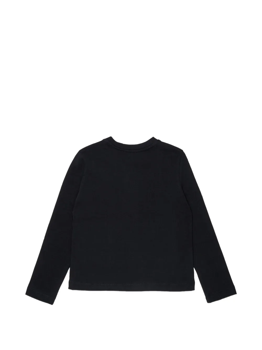 Diesel Kids T-shirt met lange mouwen Zwart