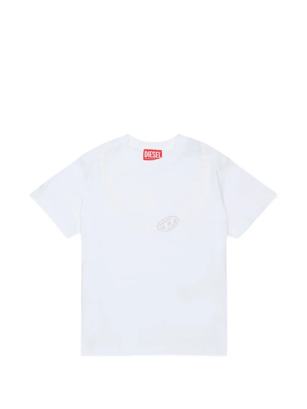 Diesel Kids T-shirt con stampa - Bianco