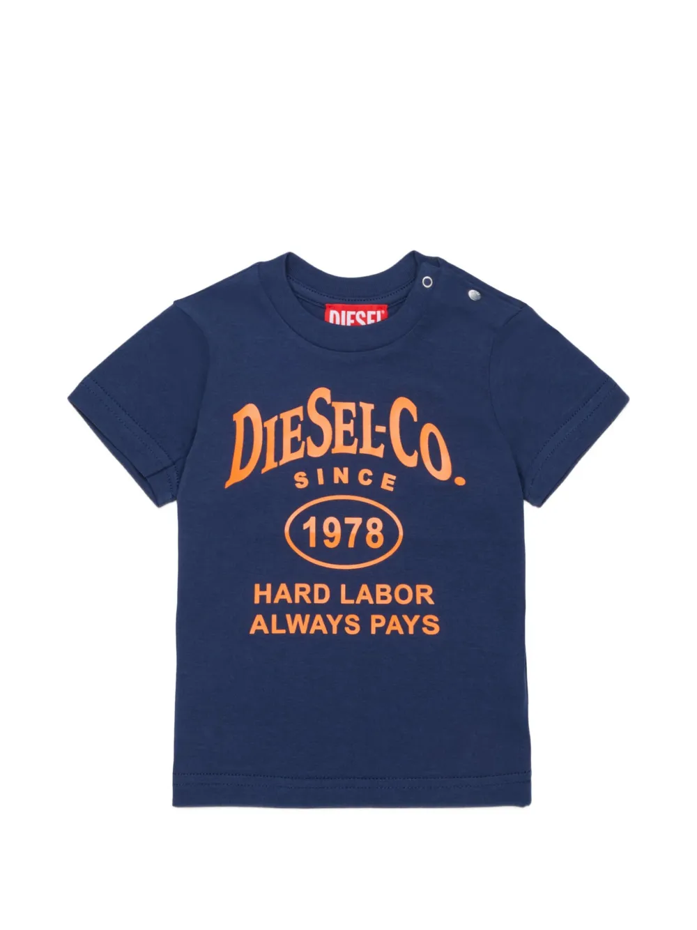 Diesel Kids T-shirt con stampa - Blu