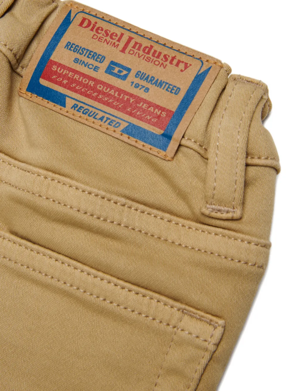 Diesel Kids Straight jeans Beige