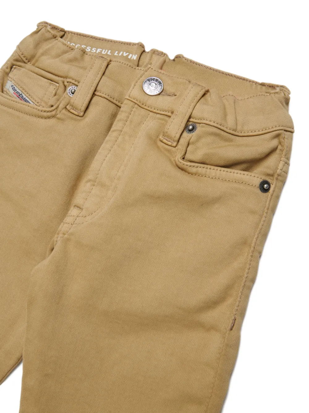 Diesel Kids Straight jeans Beige