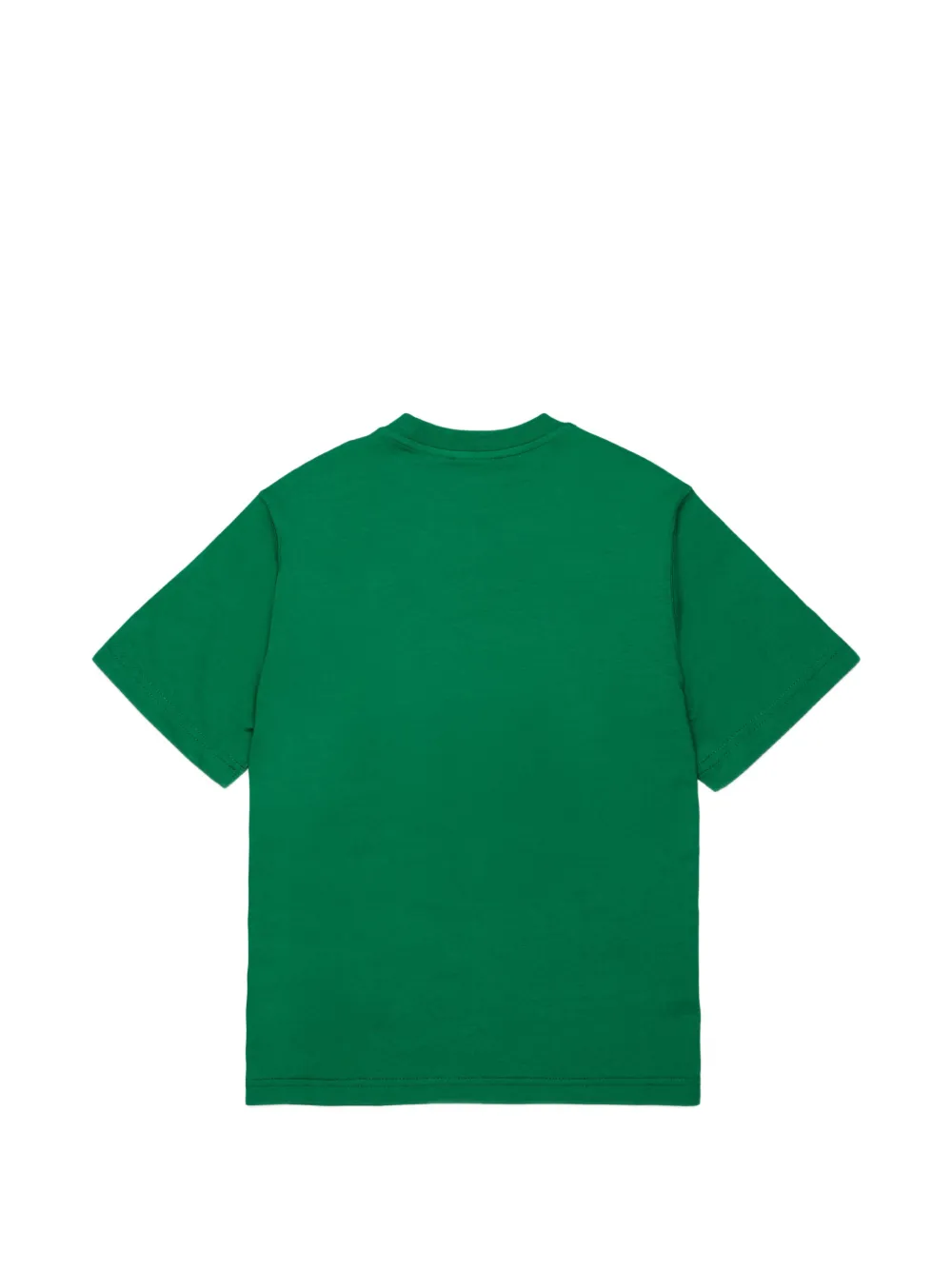 Diesel Kids T-shirt met logoprint Groen
