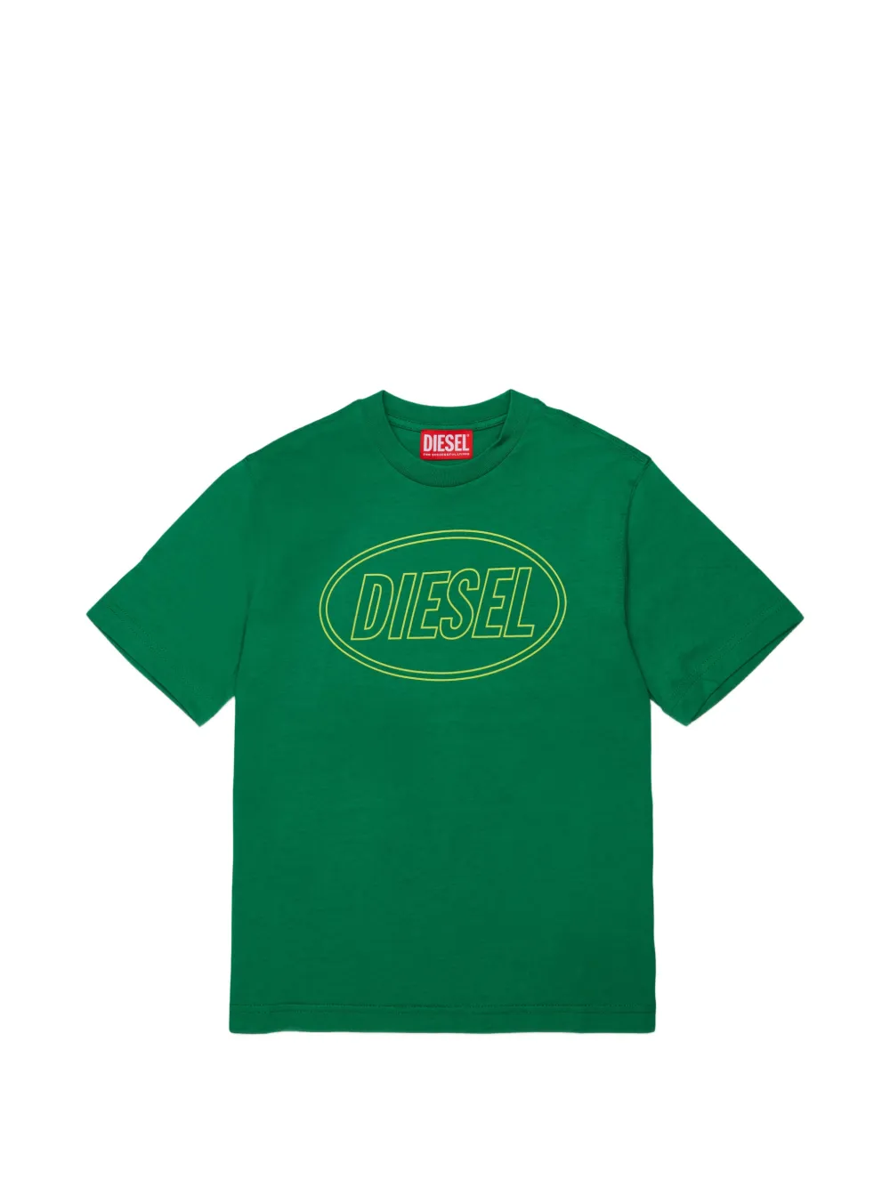 Diesel Kids T-shirt con logo - Verde