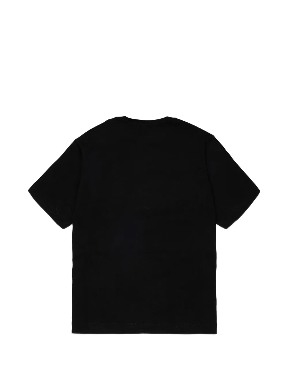 Diesel Kids T-shirt met logoprint Zwart