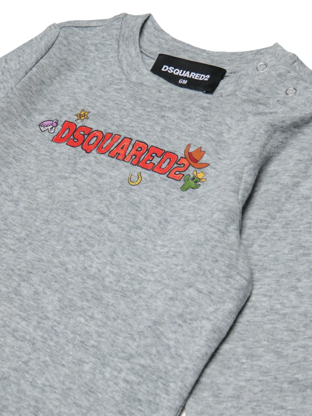 DSQUARED2 KIDS Trainingspak met logoprint Grijs