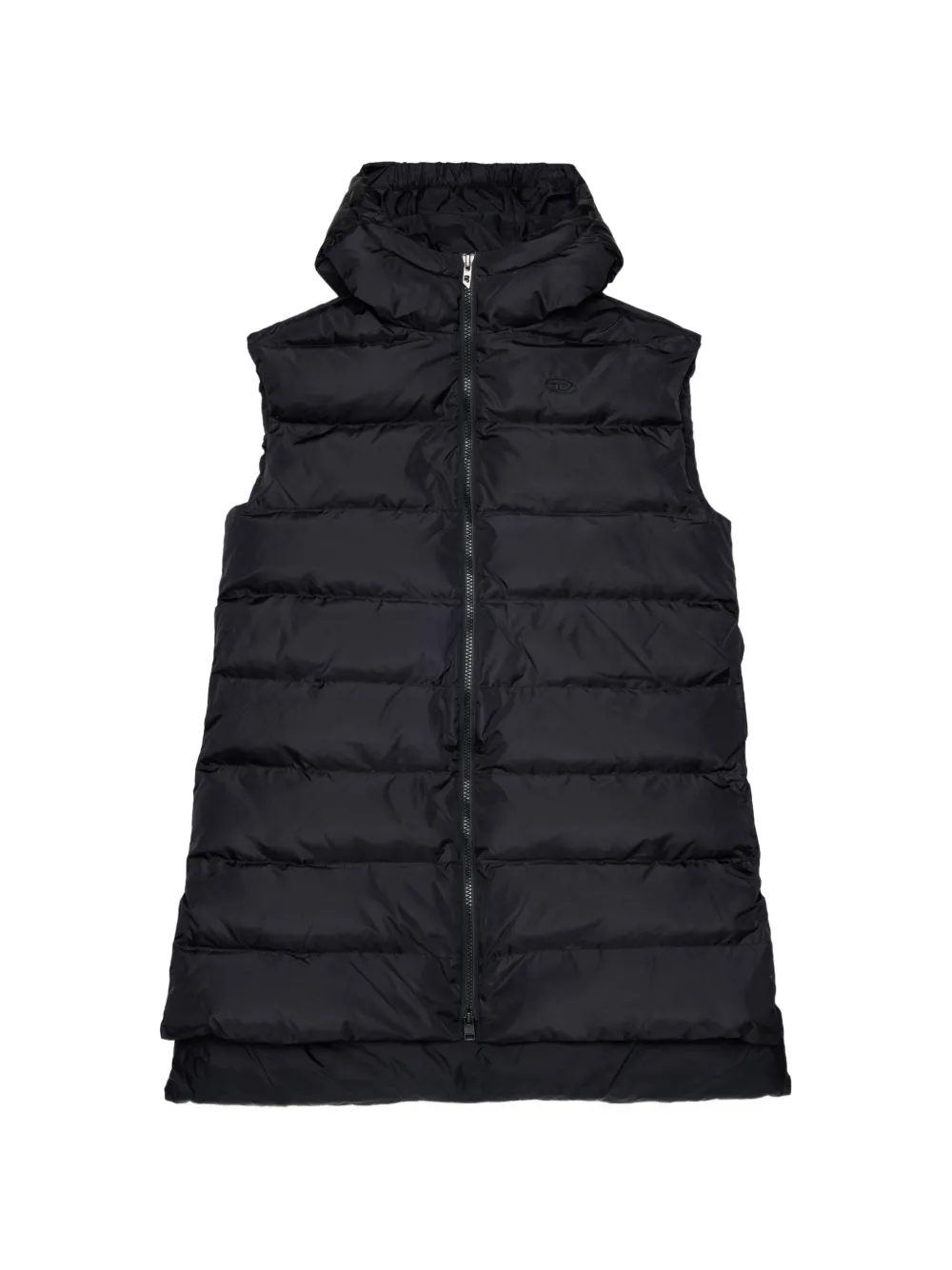Diesel Kids Piumino Jfenny con cappuccio - Nero
