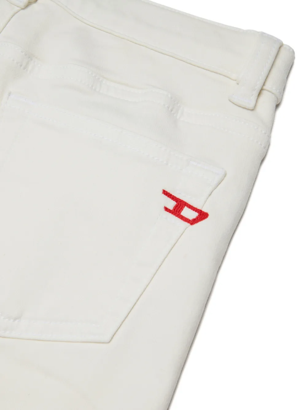 Diesel Kids D-Viker regular-fit jeans Beige