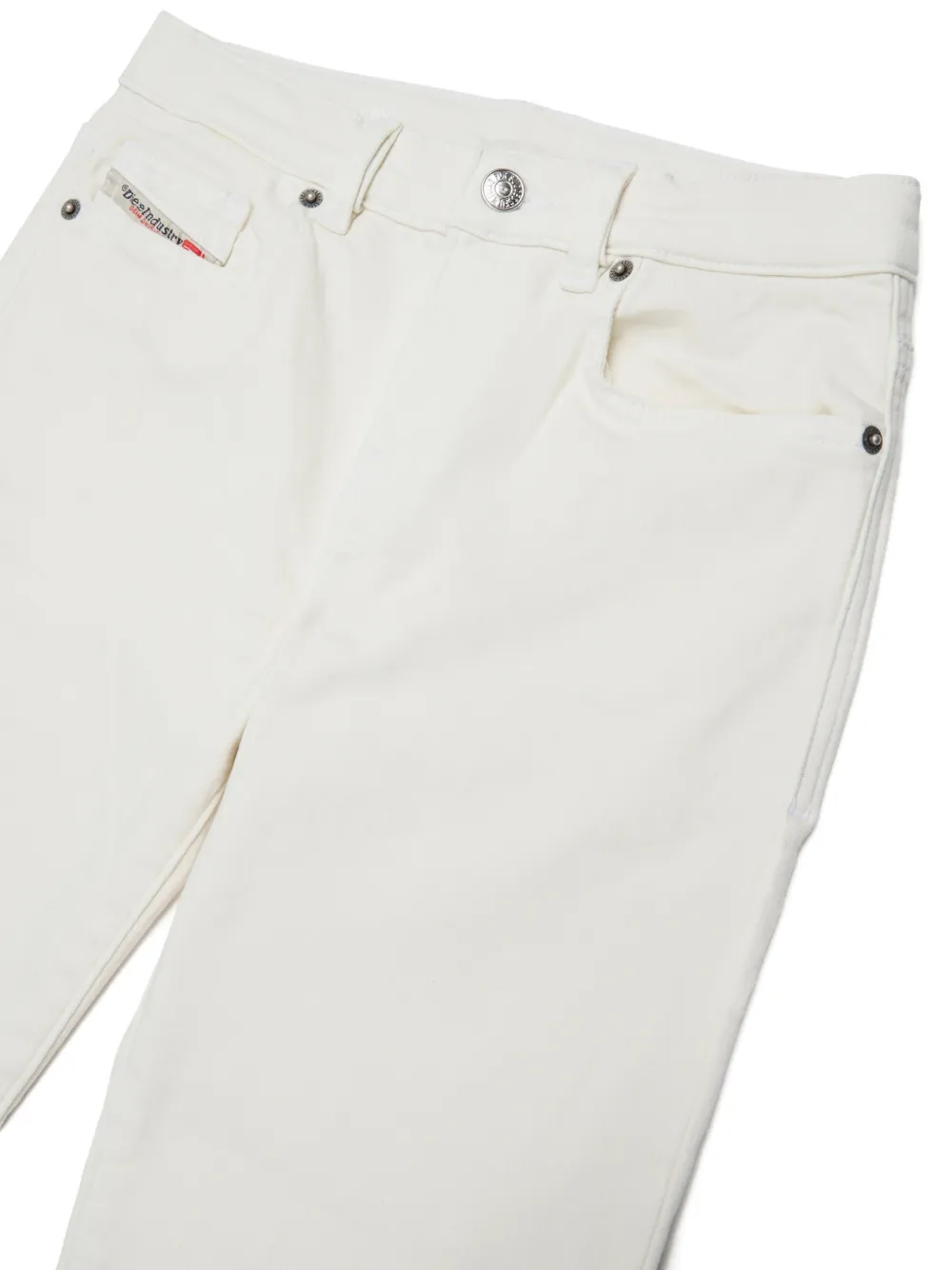 Diesel Kids D-Viker regular-fit jeans Beige