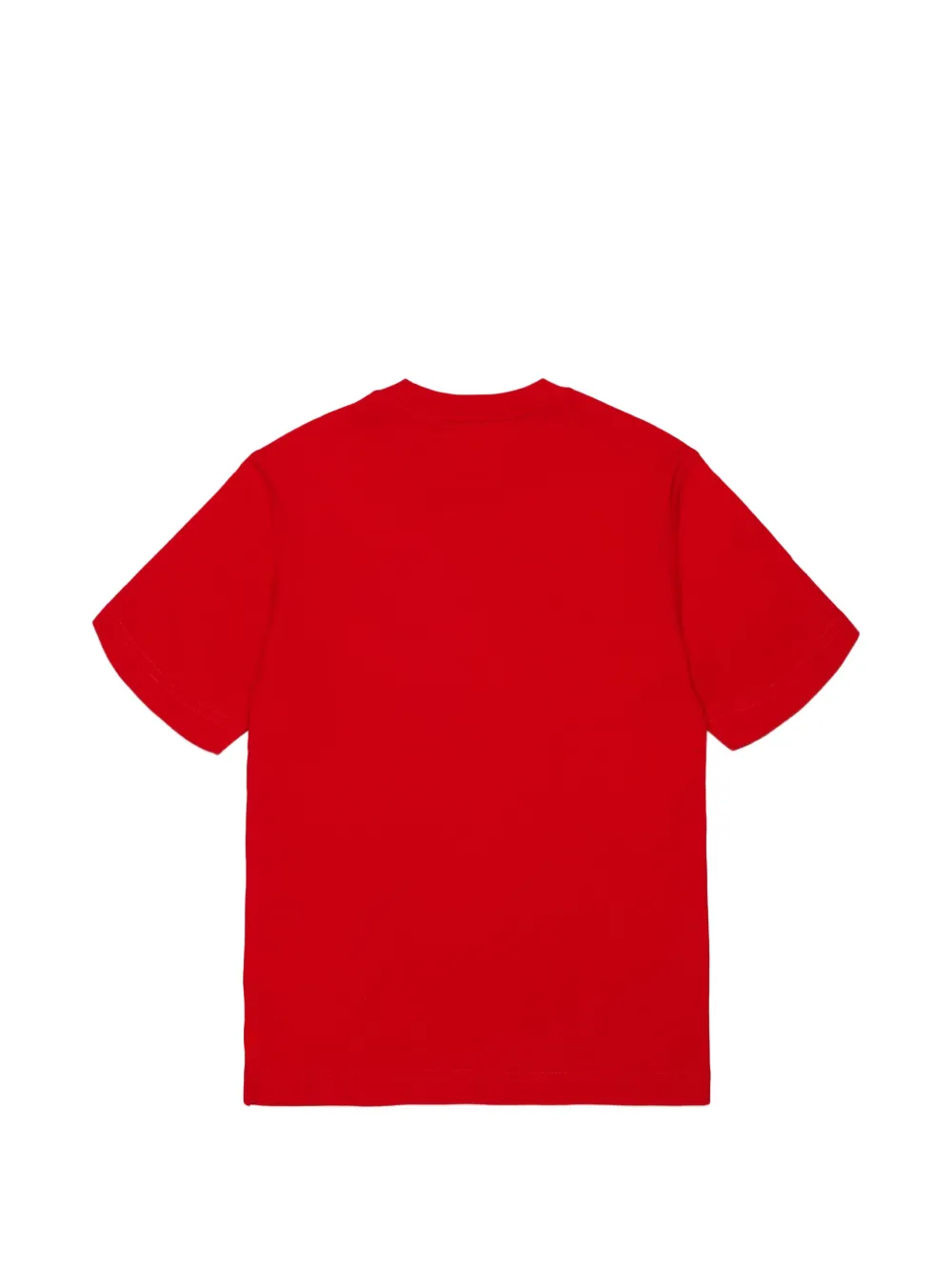Diesel Kids T-shirt met logoprint Rood