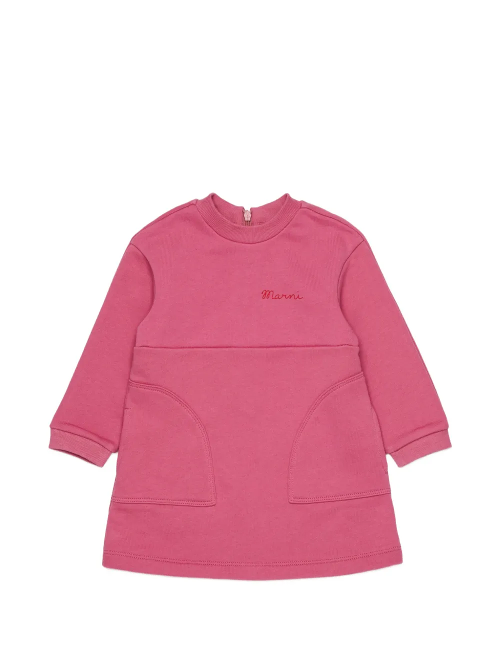 Marni Kids Abito con logo - Rosa
