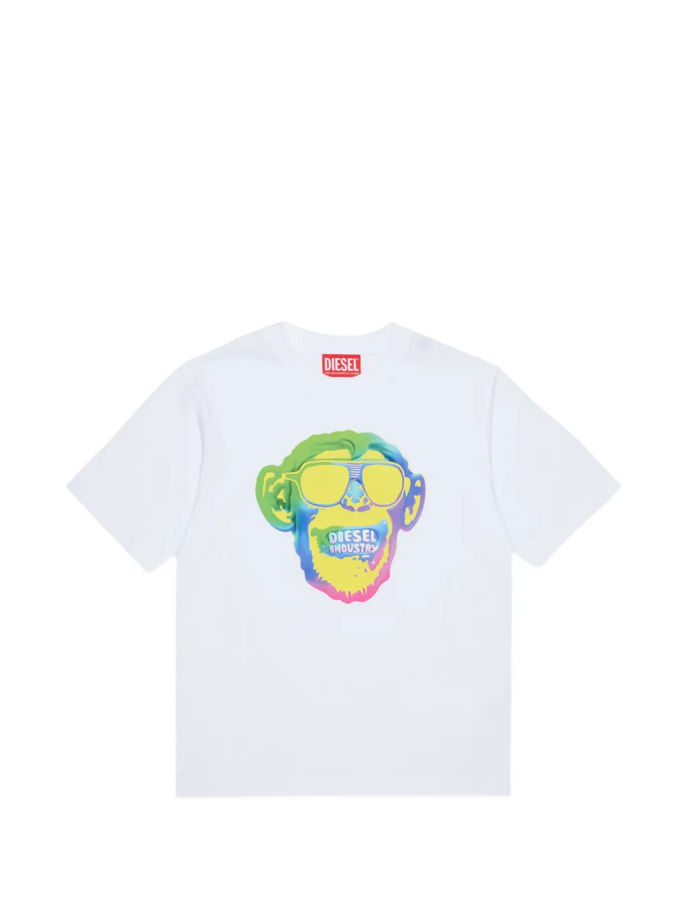 Diesel Kids T-shirt con grafica - Bianco