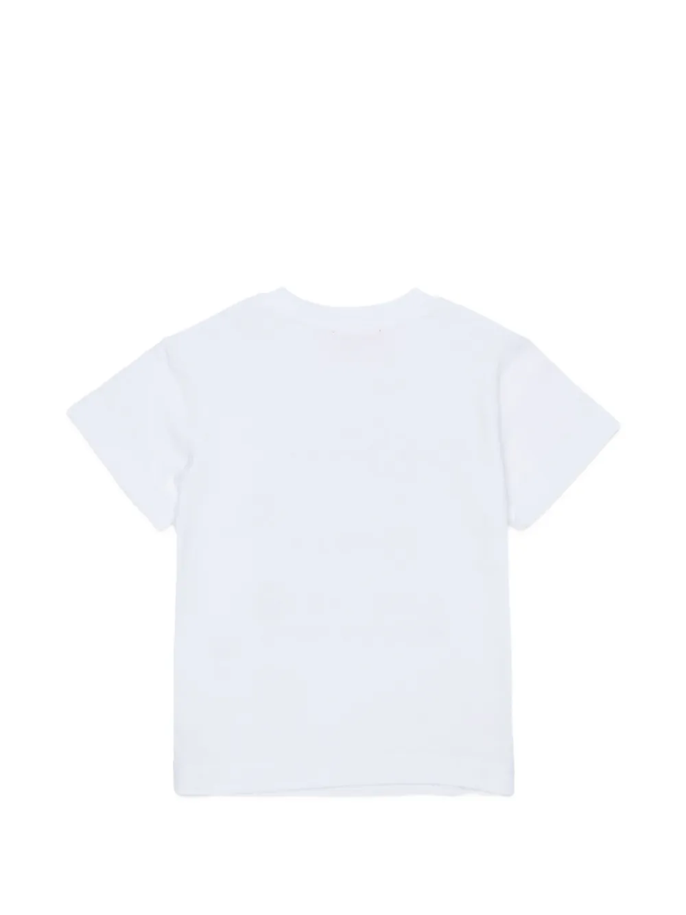 Diesel Kids T-shirt met logoprint Wit