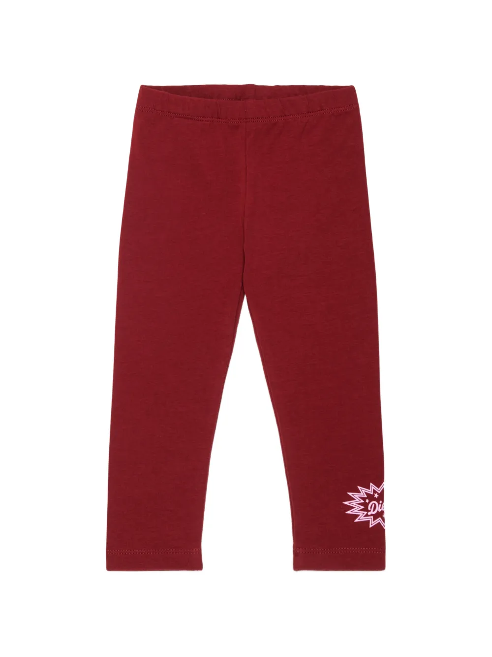 Diesel Kids logo-print knit trousers - Rosso