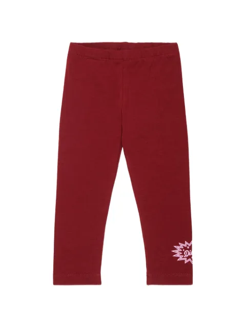 Diesel Kids logo-print knit trousers