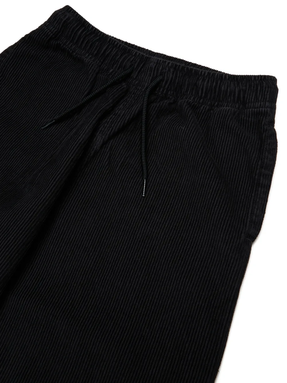 Diesel Kids Pmill ribfluwelen broek Zwart