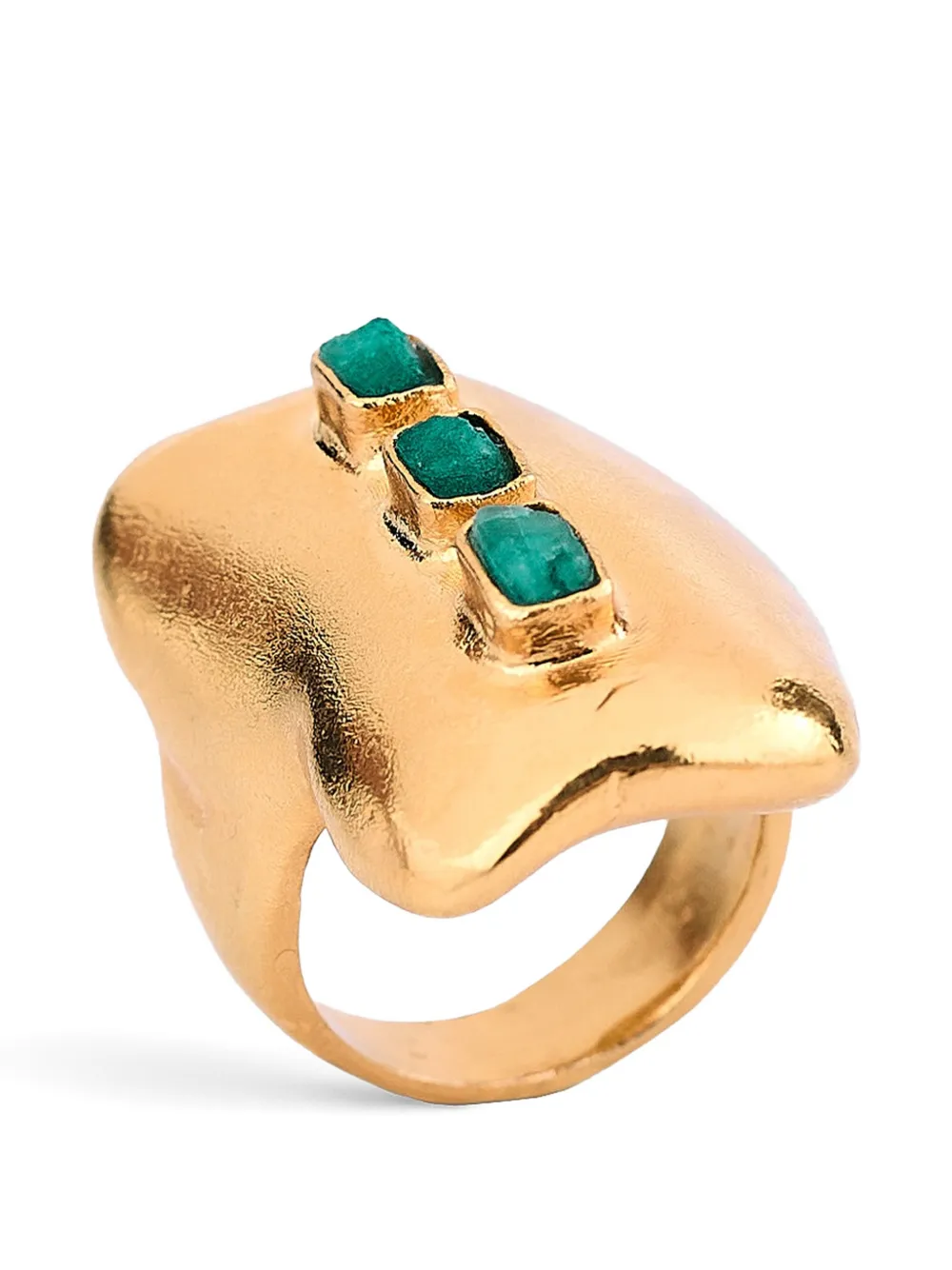 FENOMENA Anello Muzo con smeraldo - Oro