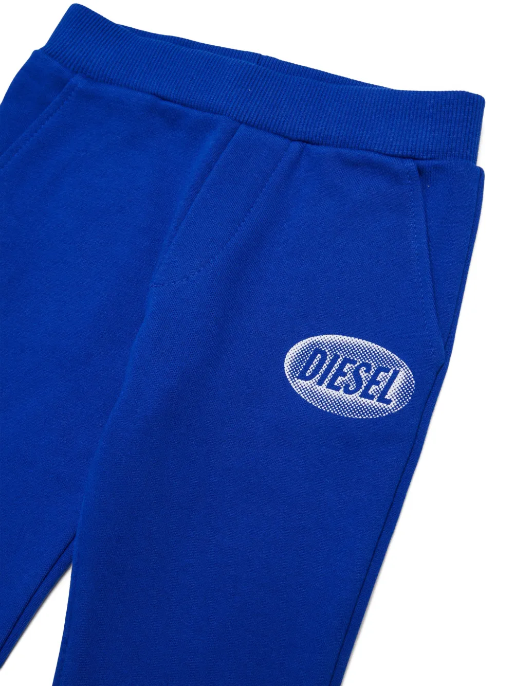 Diesel Kids Trainingsbroek met logoprint Blauw