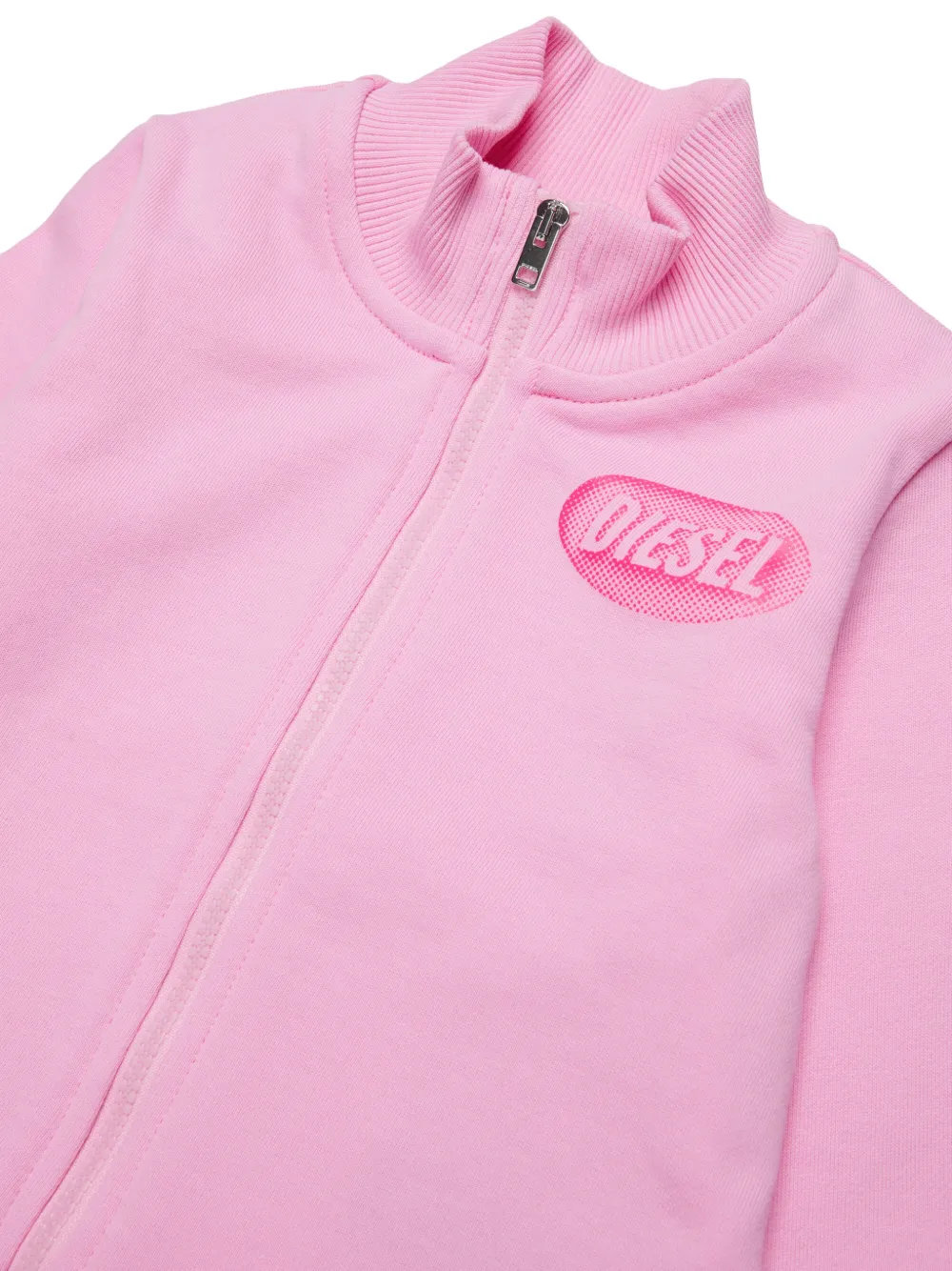Diesel Kids Trui met logoprint Roze