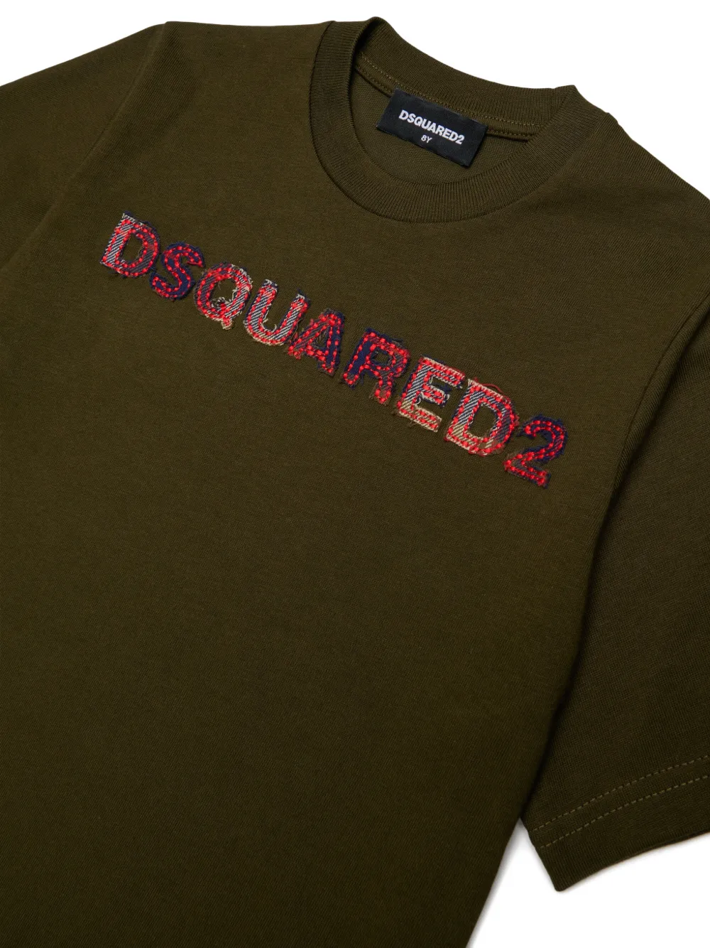 DSQUARED2 KIDS T-shirt met logopatch Groen