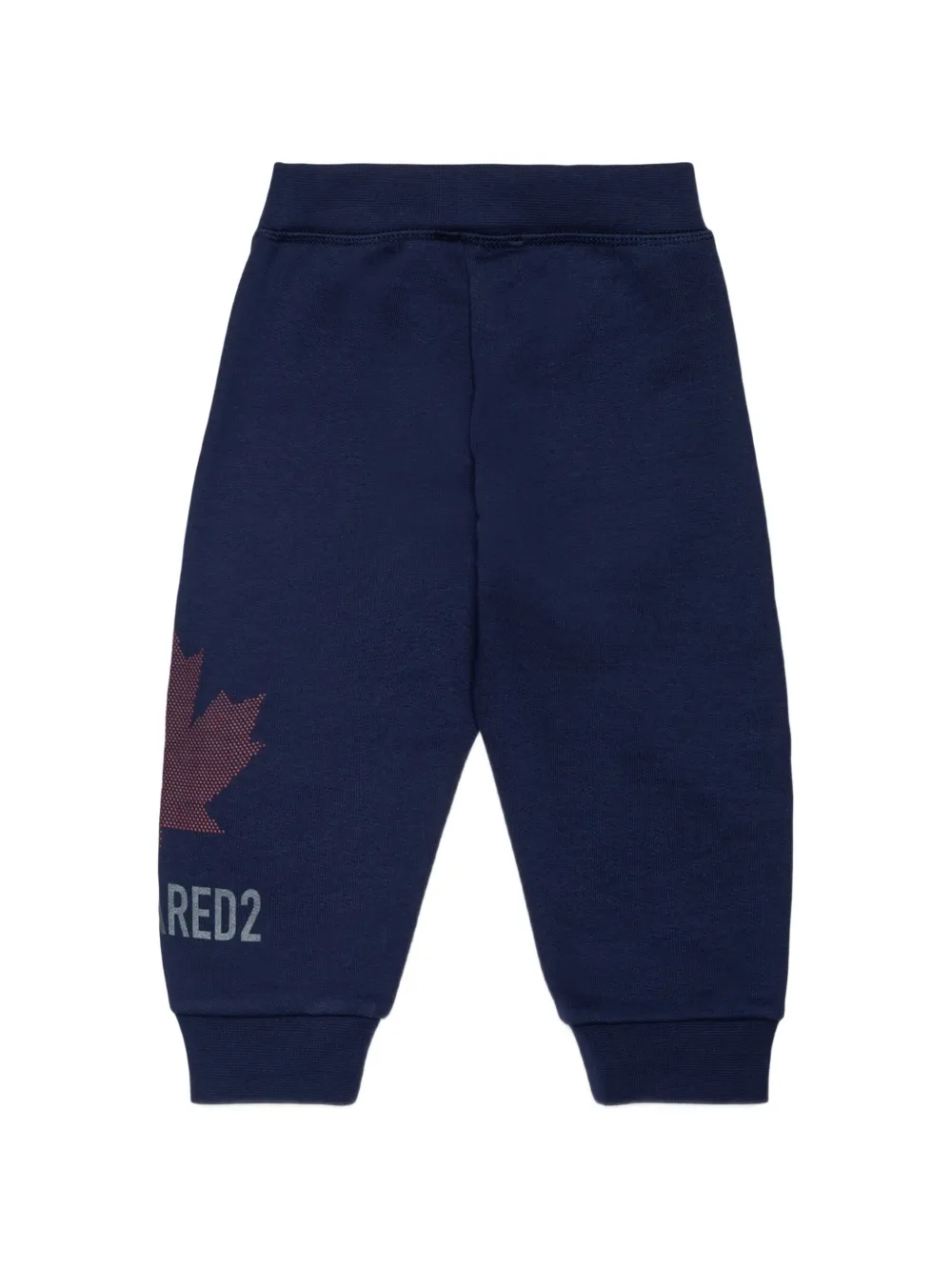 DSQUARED2 KIDS Trainingsbroek met logoprint en trekkoord Blauw
