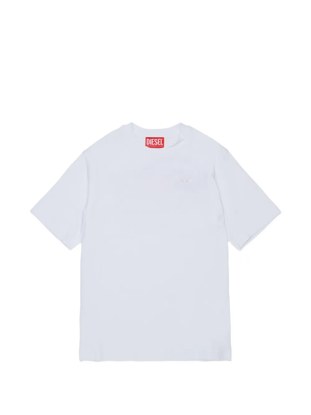 Diesel Kids T-Shirt mit Logo-Print - Weiß