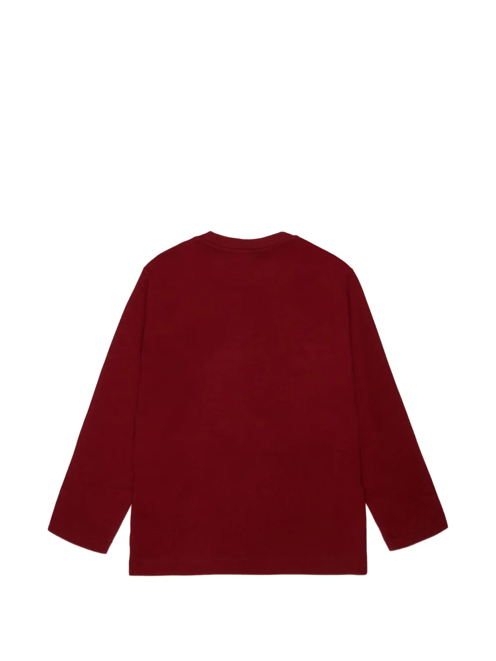 Diesel Kids T-shirt met lange mouwen Rood