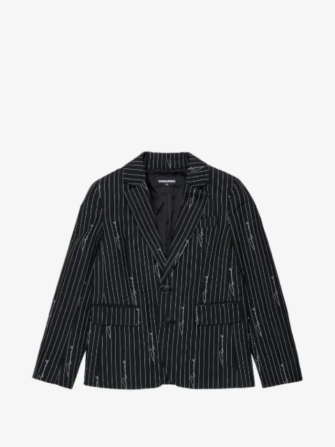 DSQUARED2 KIDS pinstripe blazer