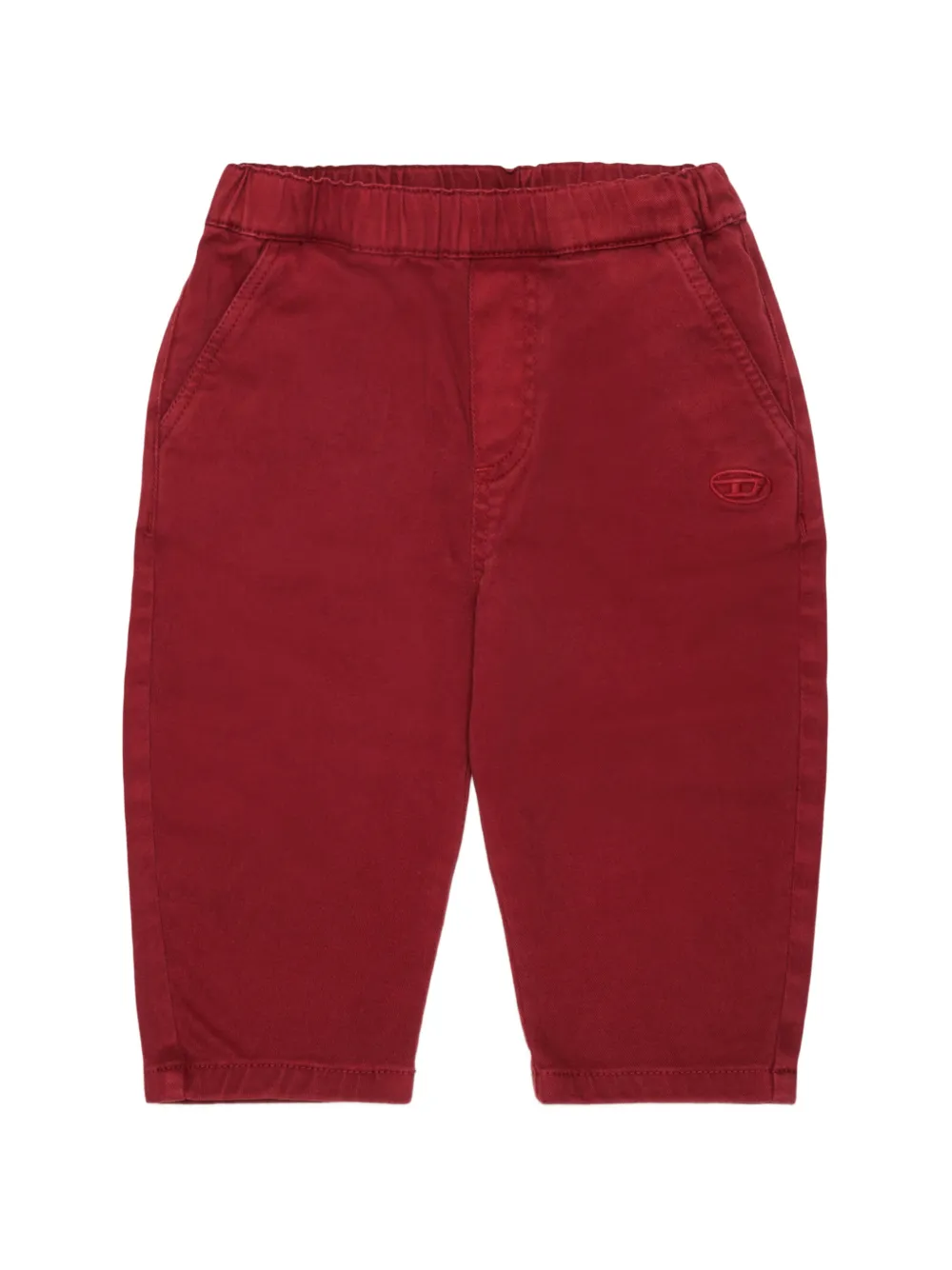 Diesel Kids Pantaloni con vita elasticizzata - Rosso