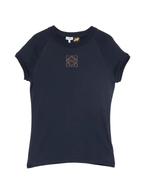 LOEWE x Paula's Ibiza T-Shirt mit rundem Ausschnitt