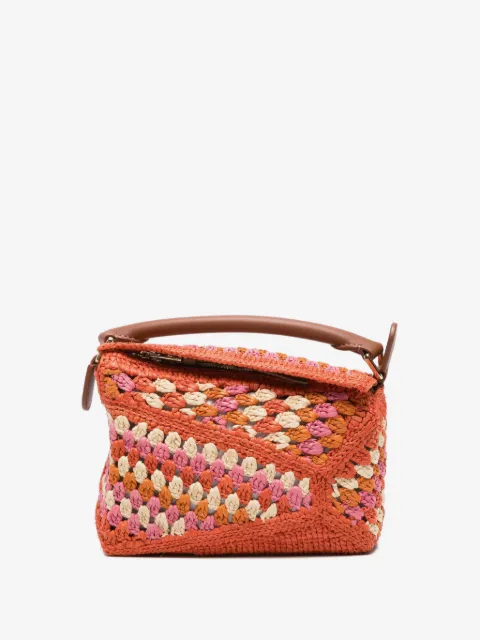 LOEWE bolsa de mano Puzzle en colaboración con Paula's Ibiza
