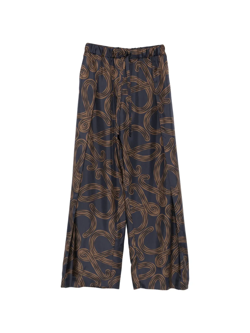 LOEWE x Paula's Ibiza anagram-print trousers - Blu