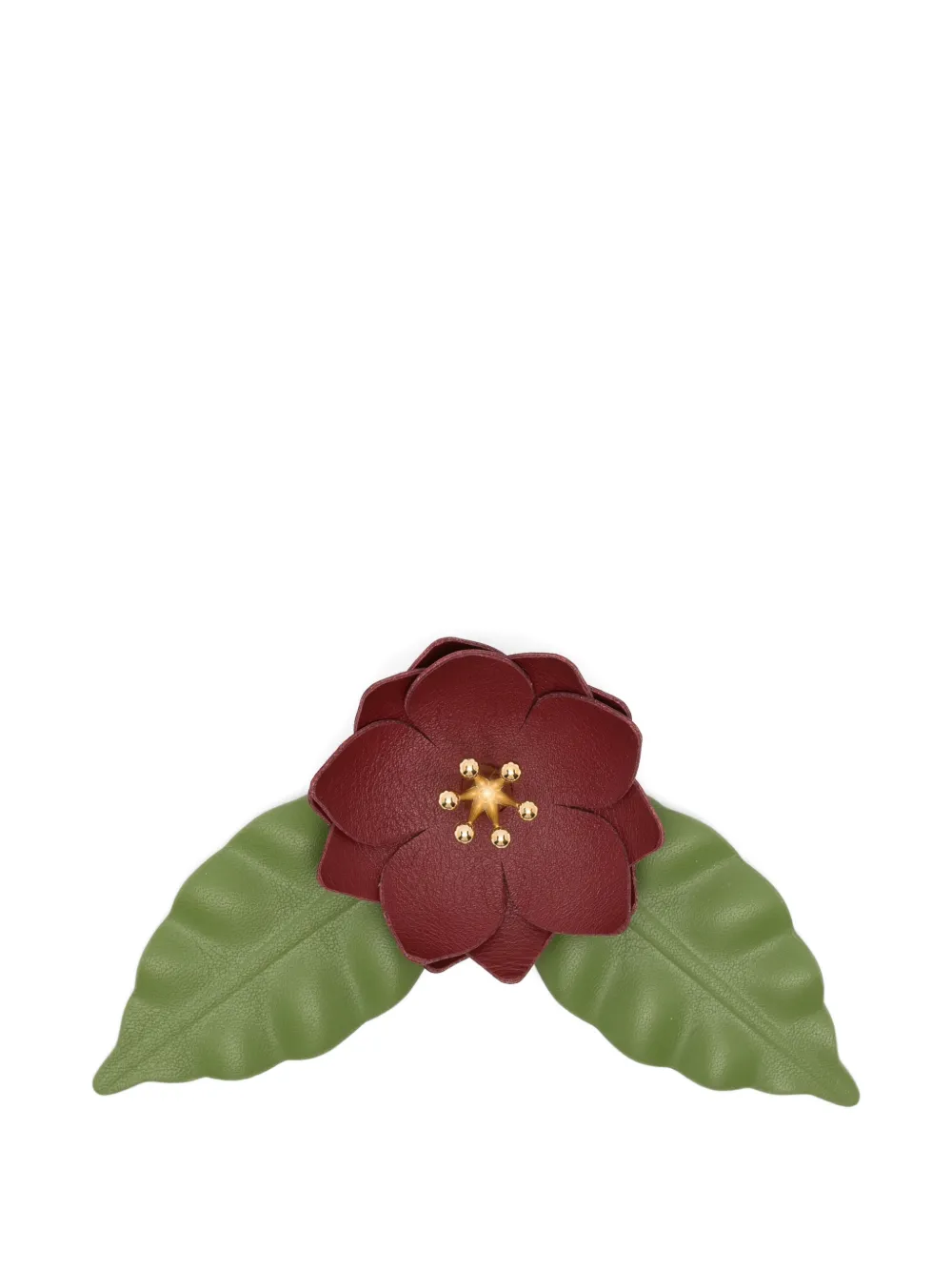 Loewe X Paula's Ibiza Floral-motif Brooch In Green