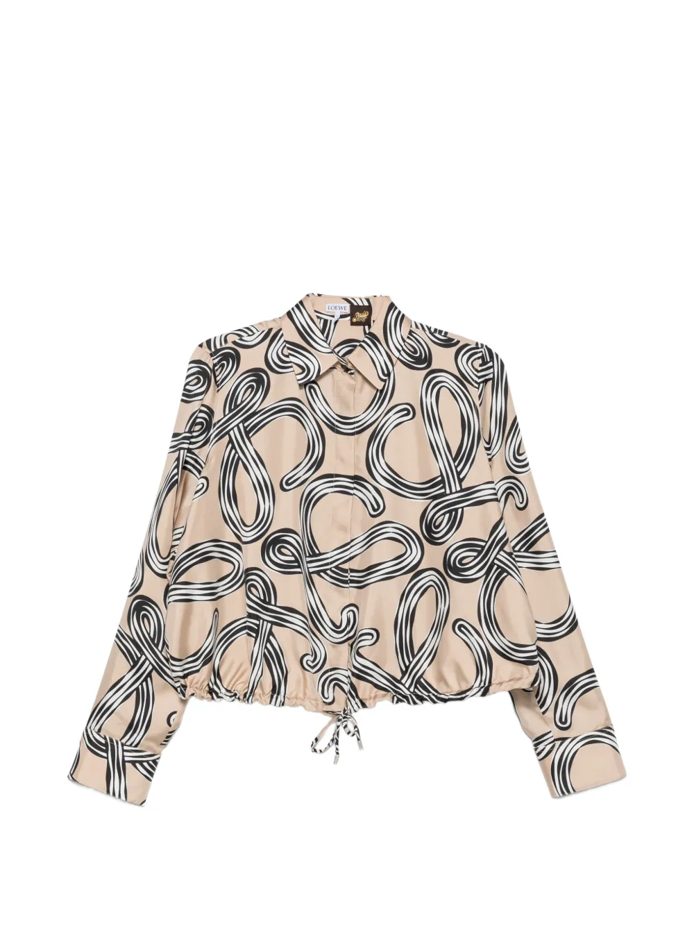 LOEWE x Paula's Ibiza long-sleeves shirt - Nude
