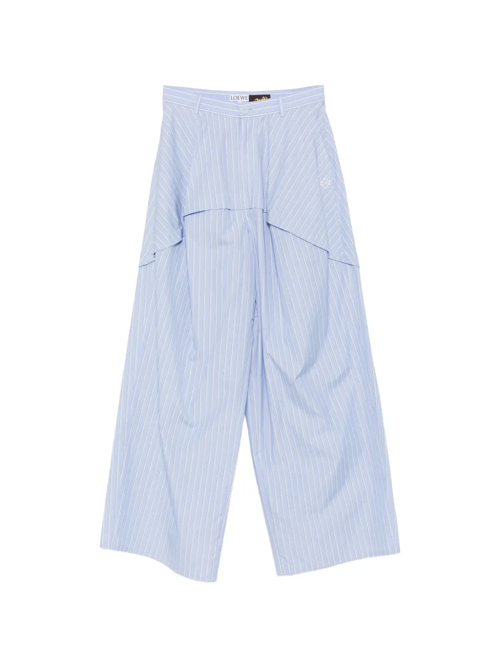 LOEWE x Paula's Ibiza striped trousers - Blu