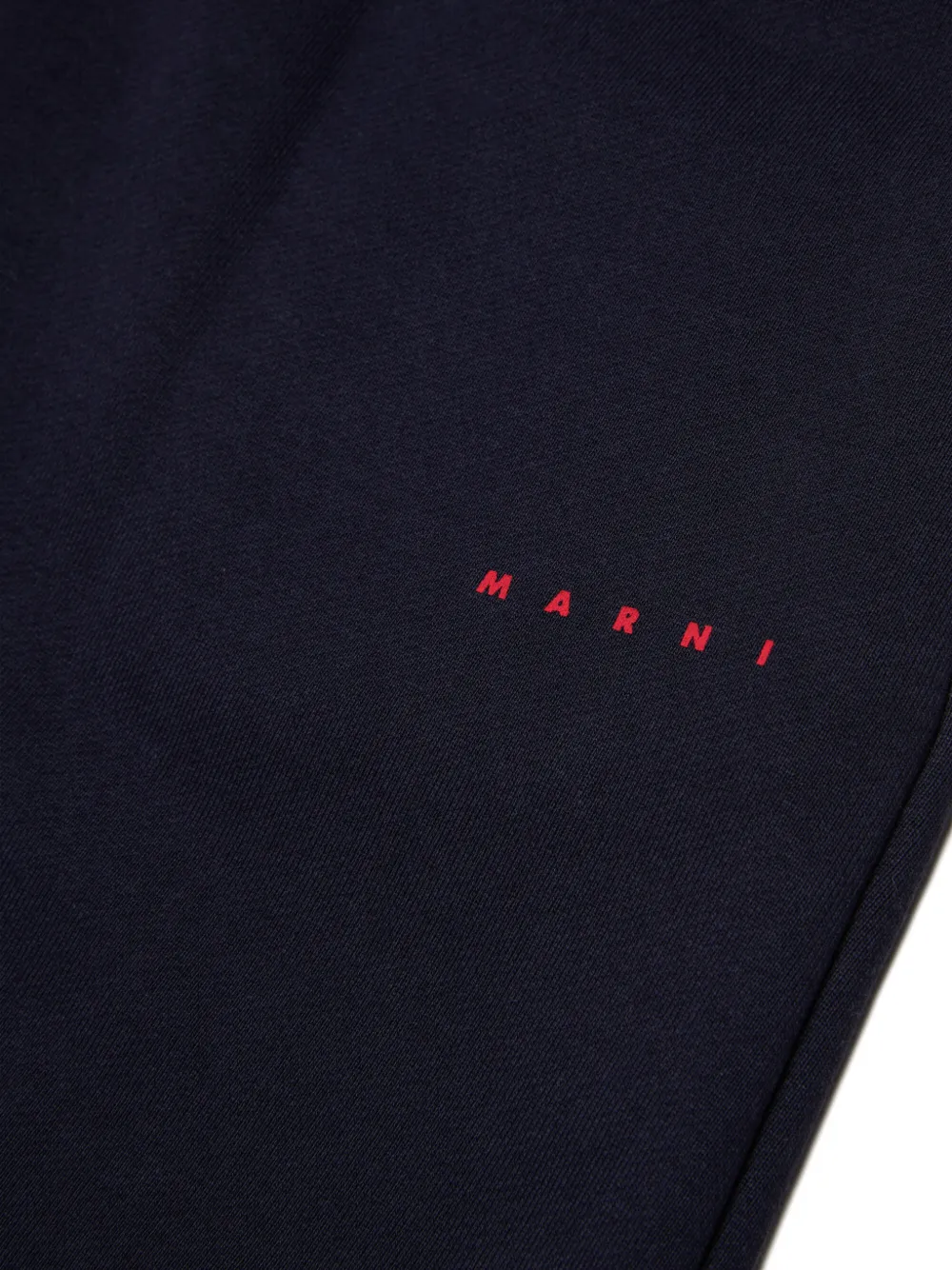 Marni Kids Trainingsbroek met logoprint Blauw